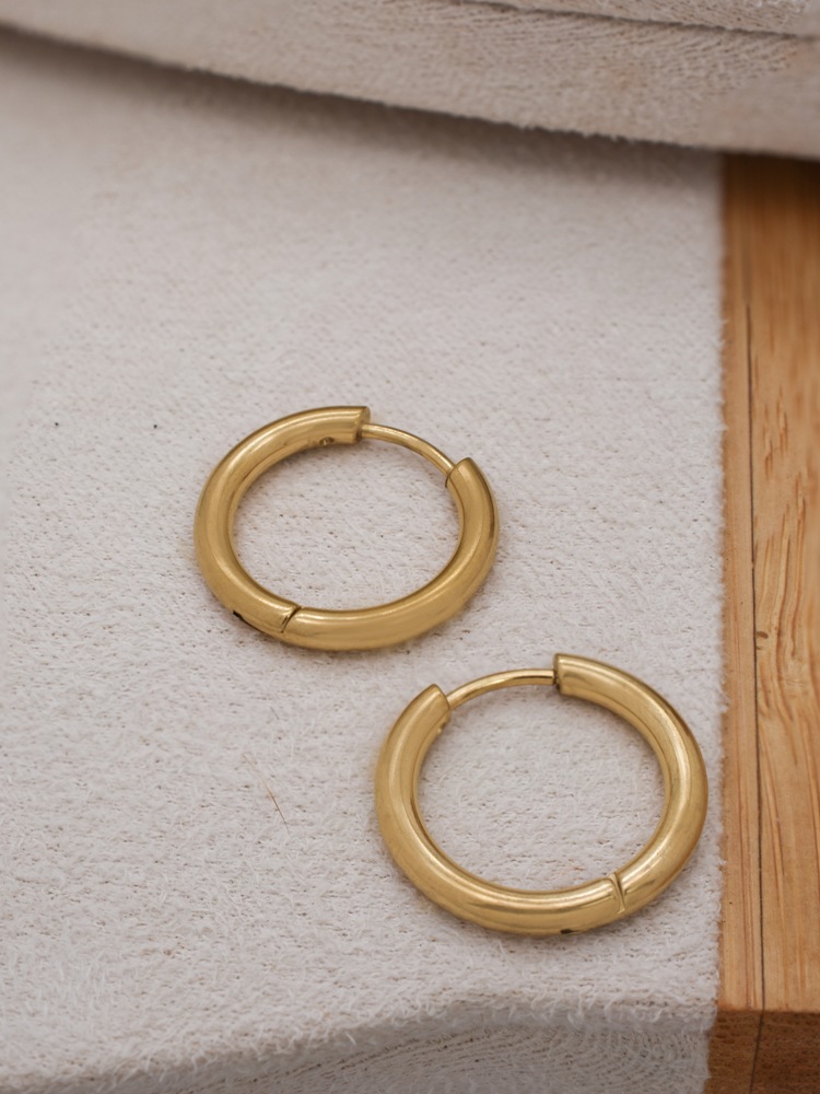 Gold Hoops Thin