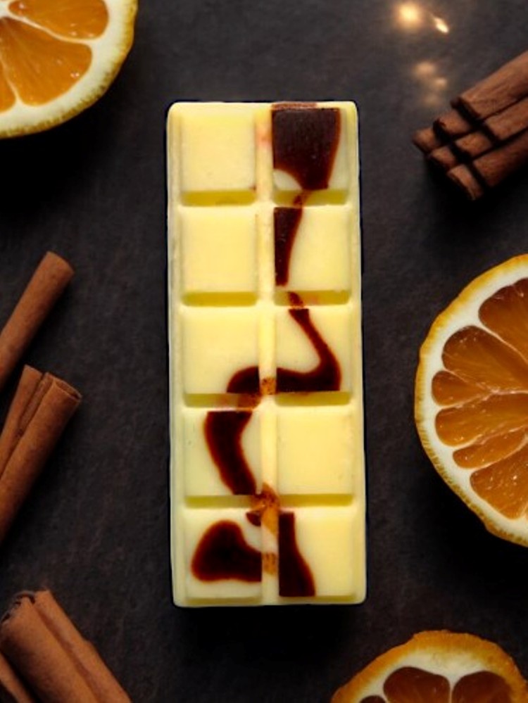 ORANGE CINNAMON WAX MELT BAR