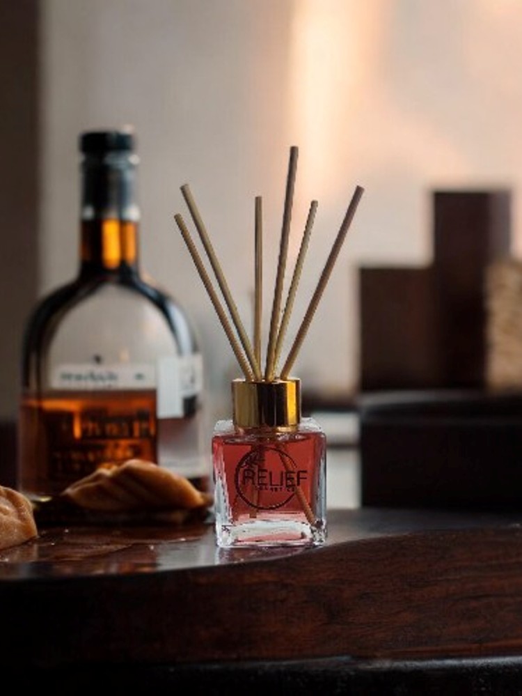 Whiskey Caramel 50ml-Reed Diffuser